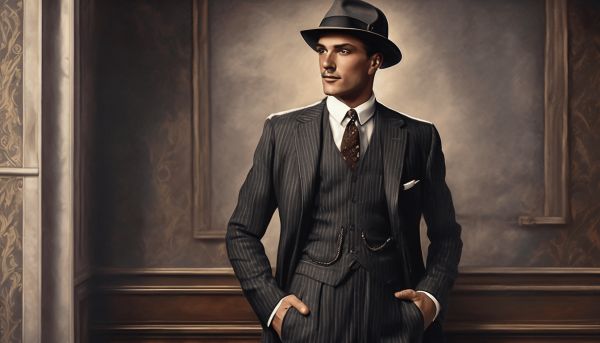 Maîtriser le style des hommes dans la mode des années 1920